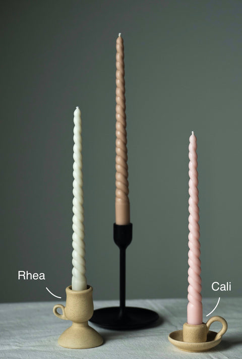 Twisted Taper Candle Set | 11.5 inch