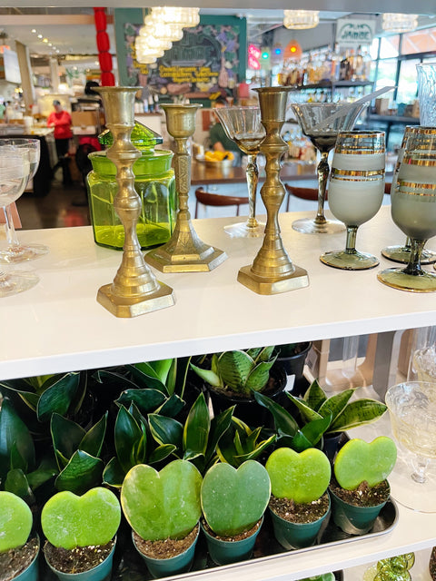 Vintage Brass Candlesticks