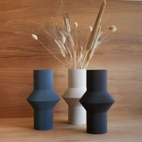 Recycled Wood Vase