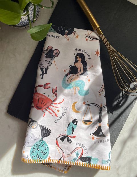 Zodiac Kitchen Towel