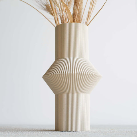 Recycled Wood Vase