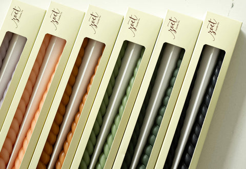 Twisted Taper Candle Set | 11.5 inch