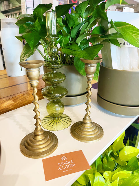 Vintage Brass Candlesticks