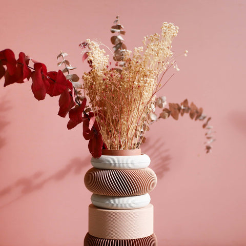 Rosé Modular Vase
