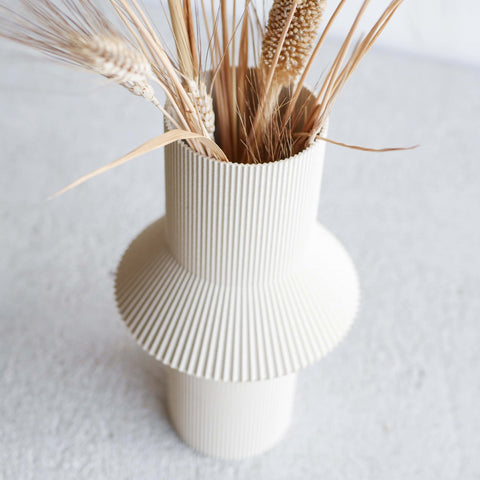 Recycled Wood Vase