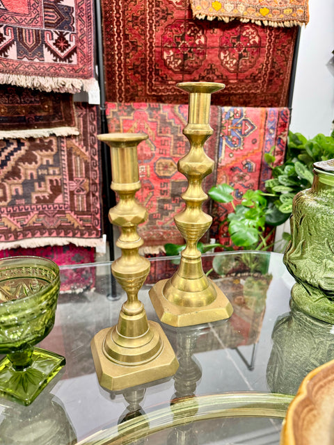 Vintage Brass Candlesticks