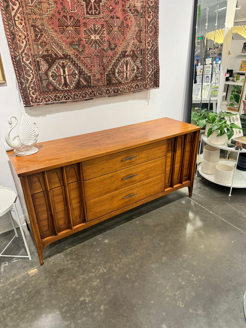 Mid Century Modern Kent Coffee Low Boy Dresser