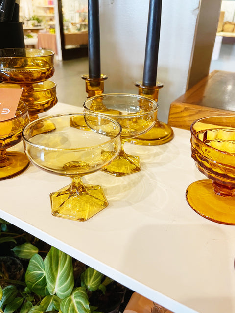 Vintage Anchor Hocking Flair Glasses