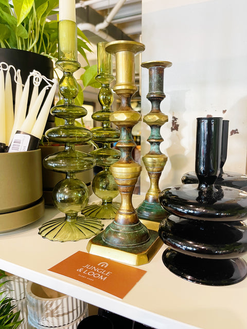 Vintage Brass Candlesticks