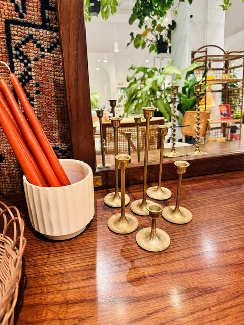 Vintage Brass Candlesticks
