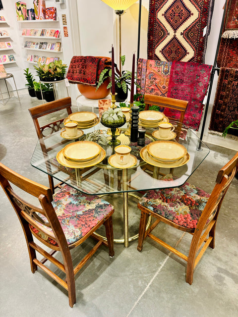 Vintage Set of Dining Chairs