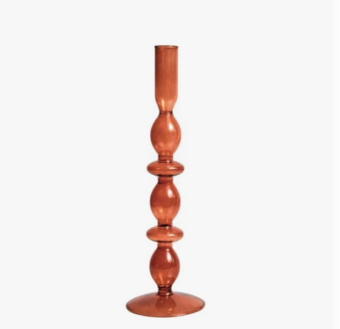 Glass Candle Holder