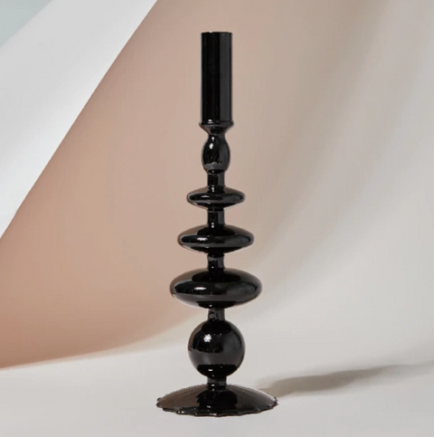 Glass Candle Holder