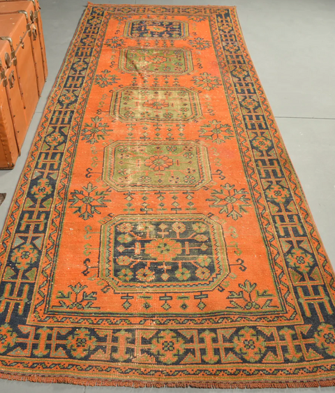 #5 Vintage Turkish Rug 51x129"