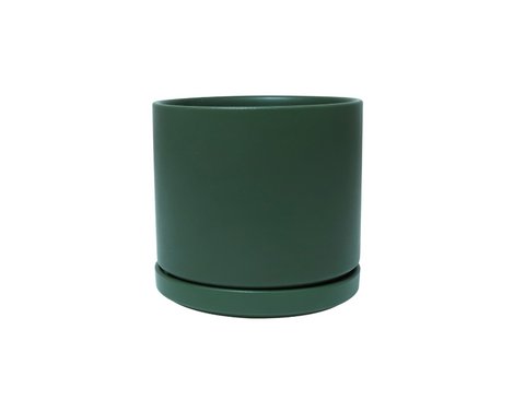 Ceramic Planter w/ tray