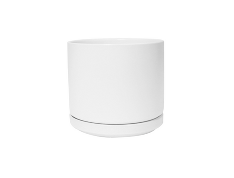 Ceramic Planter w/ tray