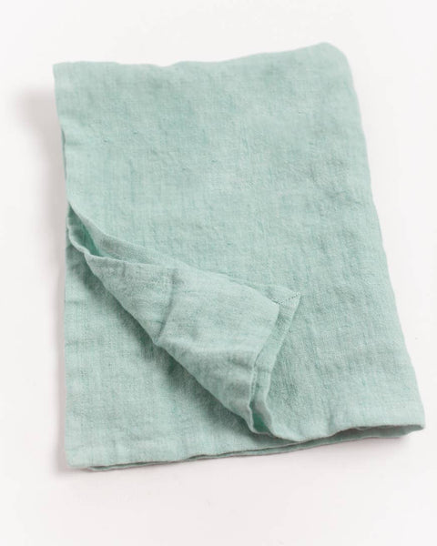 Stone Washed Linen Tea Towel