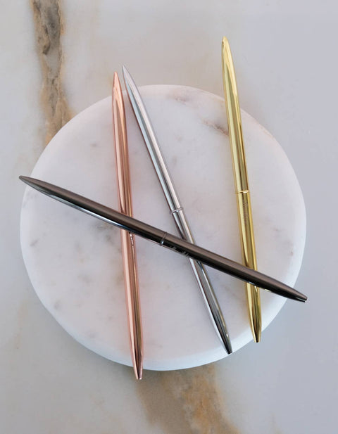 Slim Pen Metallic, Set of Four