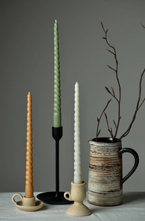 Twisted Taper Candle Set | 11.5 inch