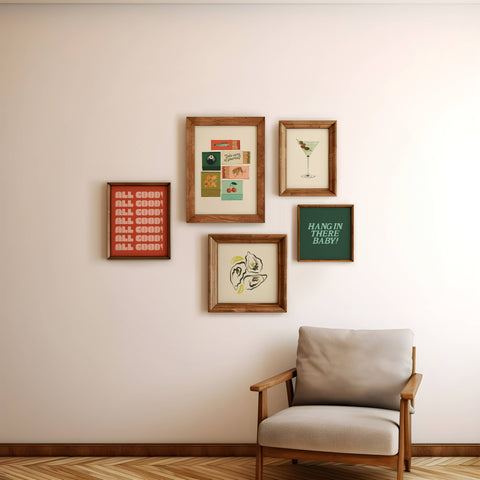 Vintage Inspired Matchbook Art Print