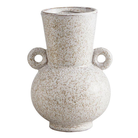 Glazed Vase with Handles