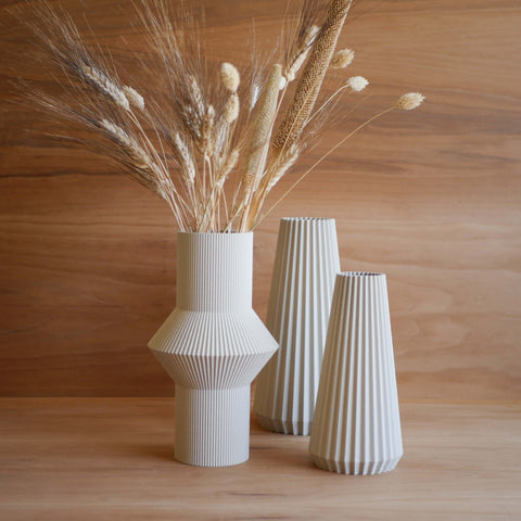 Recycled Wood Vase