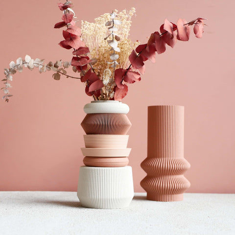 Pink Modular Vase