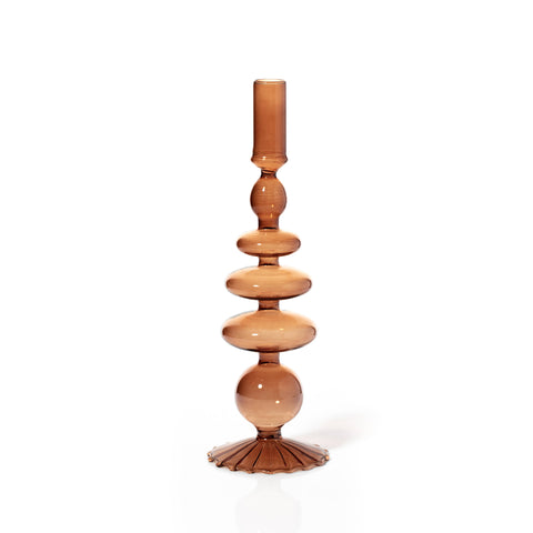 Glass Candle Holder