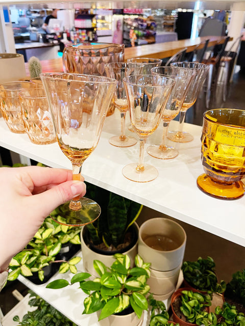Vintage Tiffin Pink Glasses