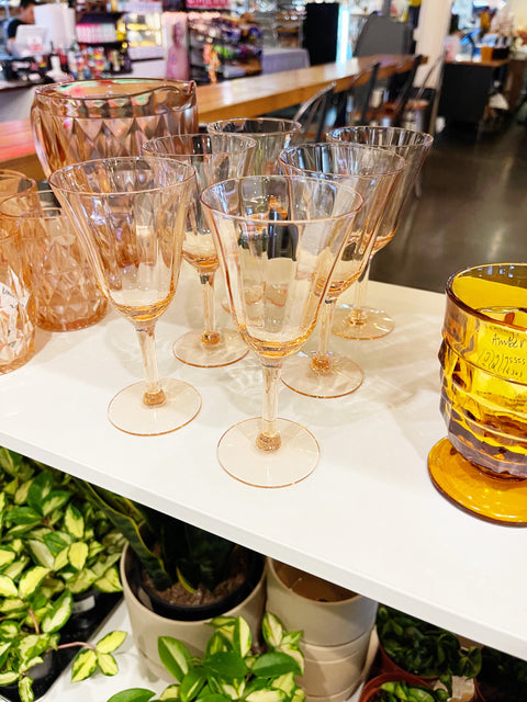 Vintage Tiffin Pink Glasses