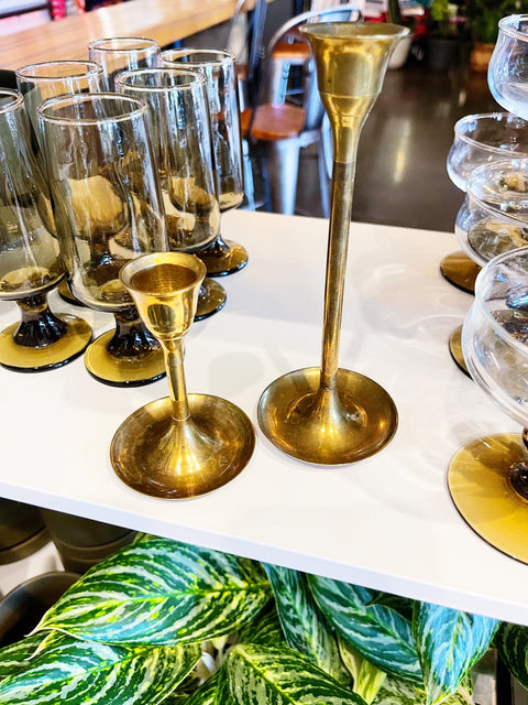 Vintage Brass Candlesticks