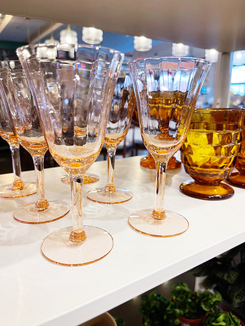 Vintage Tiffin Pink Glasses