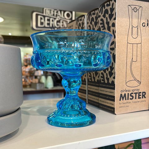 Vintage King Crown Pedestal Dish