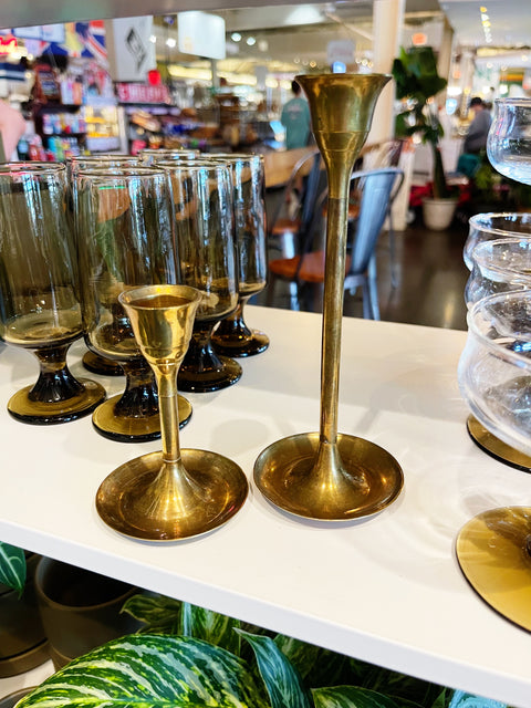 Vintage Brass Candlesticks