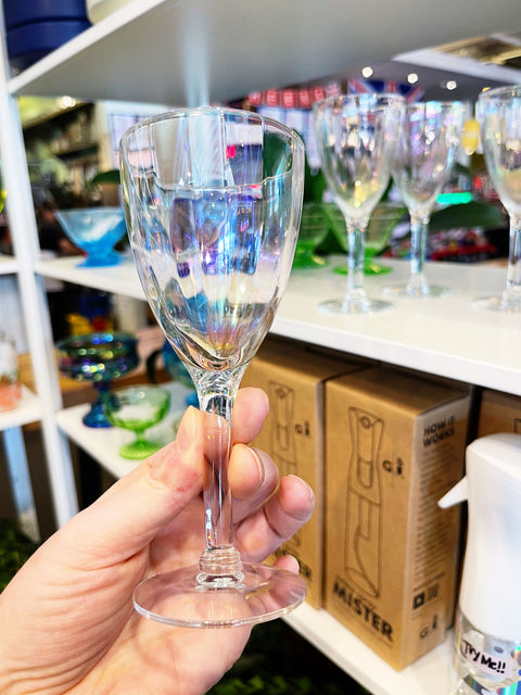 Vintage Iridescent Tiffin Glasses