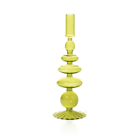 Glass Candle Holder