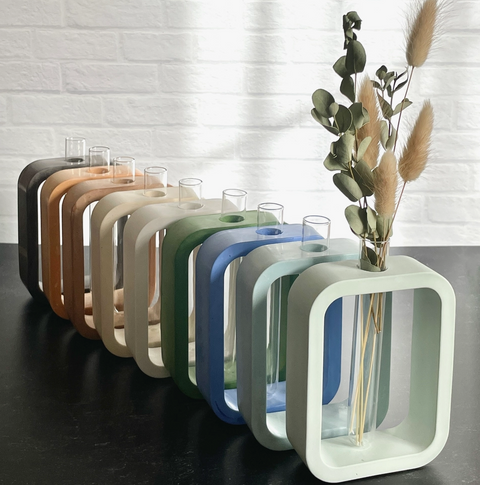 Cement Plant Propagation Vase