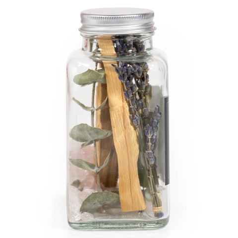 Palo Santo & Lavender Smudging Jar Set