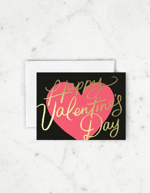 Script Valentines Card