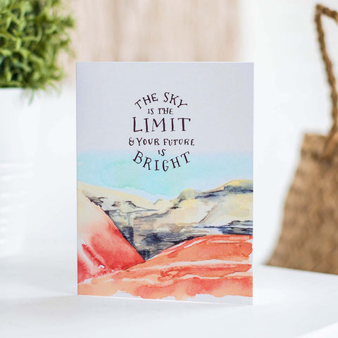 Big Sky Bright Future Card