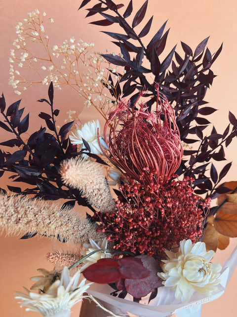 Fall Dried Flower Bouquet