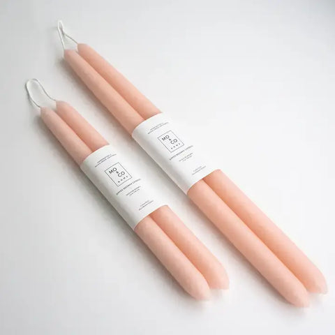 100% Beeswax Taper Candles