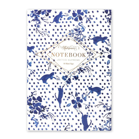 Indigo Kittens Jotter Supreme Notebook