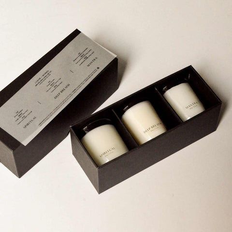 Mini Wellness Candle Gift Set