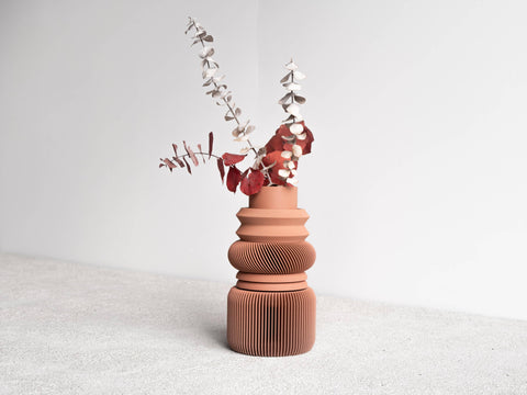 Nu Terracotta Modular Vase