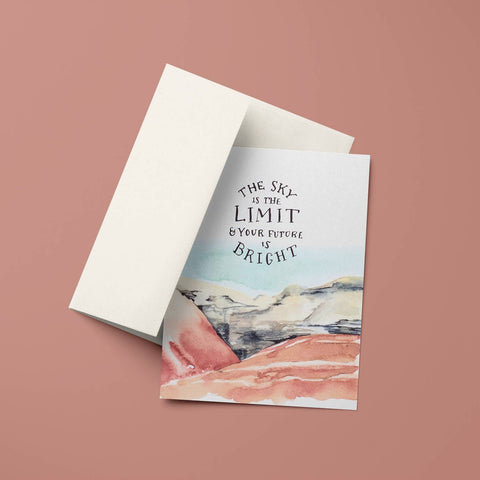 Big Sky Bright Future Card