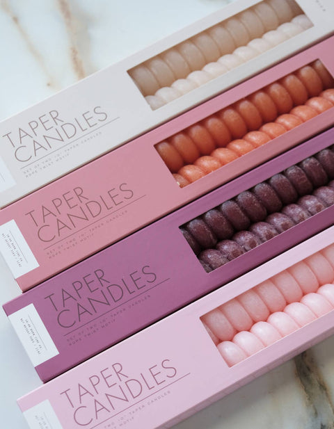 Spiral Taper Candles