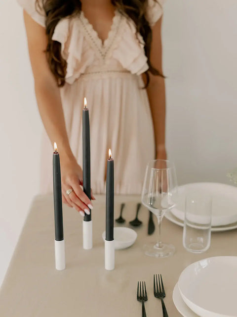 100% Beeswax Taper Candles