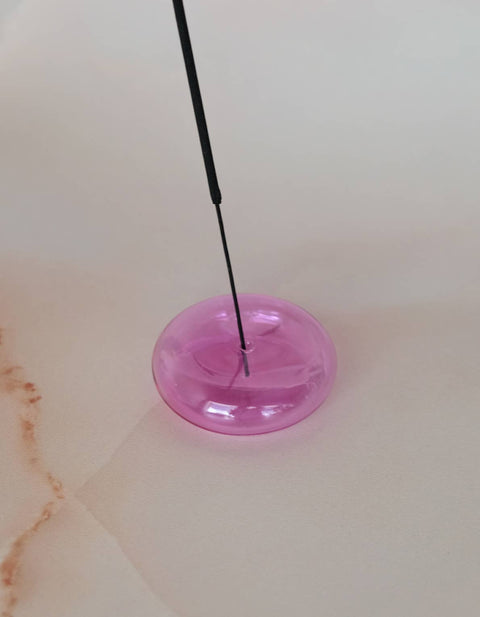 Glass Incense Holder