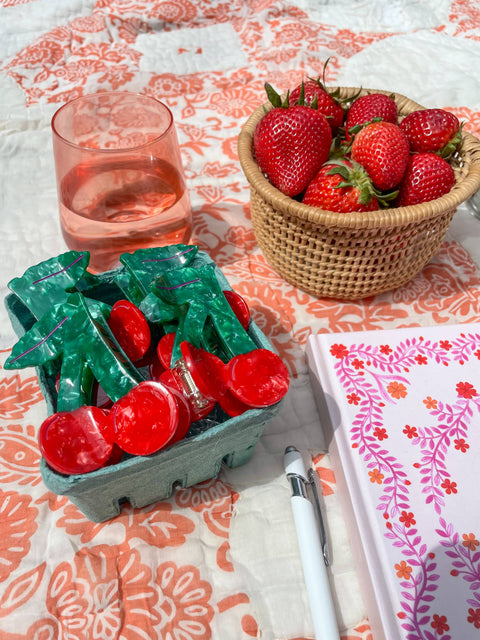 Cherry Hair Clip